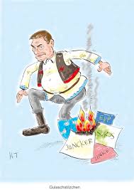 Ja, das virus ist gerade für ältere mitmenschen gefährlicher. Viktor Orban Von Astaltoons Politik Cartoon Toonpool