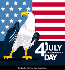 Independence day is a patriotic holiday that unites all americans. America Independence Day Banner Flag Eagle Decor Free Vector In Adobe Illustrator Ai Ai Format Encapsulated Postscript Eps Eps Format Format For Free Download 2 84mb