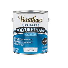 Water based polyurethane matte finish. Varathane Crystal Clear Water Based Polyurethane For Interior Truworth Homes