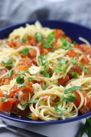 Add vegetables to pot along with parmesan and 1/2 pasta water and, over low heat, stir vigorously to create a sauce. How To Make The Best Simple Angel Hair Pasta The Fed Up Foodie