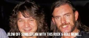 Iron maiden, irons and memes on pinterest. Eddie Van Halen Lemmy Van Halen Meme Dougie Boom S Cottage Country Mix