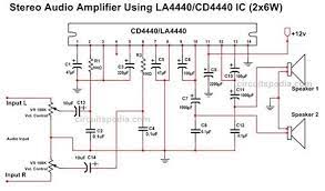 C10 is filter capacitor used to reduce the ripple of supply voltage. La4440 4440 Double Ic Amplifier Circuit Diagram Power Amplifier Circuit For Audio Pc Electronic Circuit Power Supply To Circuit Ic La4440 Stereo Power Amplifier Can Use A Power Supply