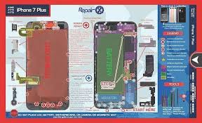 Schematic diagram and arrangement of elements of the phone apple iphone x (10). Apple Iphone 7 Plus Repair Schematic Save Time Reduce Repair Mistakes And Train New Technicians With The Revolutionary New Iphone Repair Iphone 7 Plus Repair