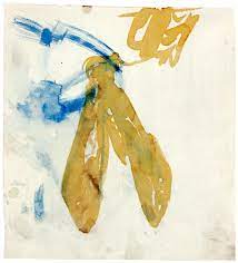 Antique paintings, modern art, watercolor, prints, sculptures and more. Joseph Beuys Queen Bee 1955 Watercolor Ferrous Chloride Art Art Walk Art Day