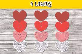 Download 3d Hearts Mandala Svg Graphic By Anna Koneva Creative Fabrica