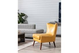 The kassi accent or slipper' chairs are very attractive and well made and are not only great accent pieces but they are also sturdy enough to use for regular seating in any living room, den or entryway. Tate Iii Leather Accent Chair Living Spaces