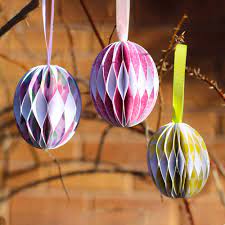 Download 3d Paper Honeycomb Easter Egg Tutorial Essyjae