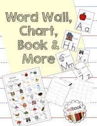 Word Wall Chart Book And More
