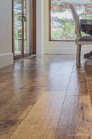 Custom Hand Scraped Hickory Floor In Cupertino Oak Broad Hickory Hardwood Floors Wood Floors Wide Plank Wide Plank Hardwood Floors