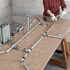 Westelm.com has been visited by 100k+ users in the past month Pipe Frame Harvest Table