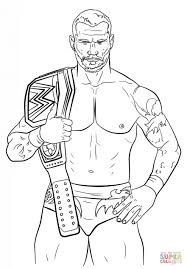 Download this adorable dog printable to delight your child. Get This Printable Wwe Coloring Pages Randy Orton 21783