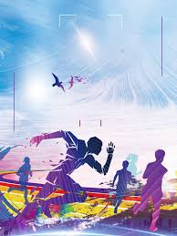 Running Background Run Physical Education Background Image For Free Download