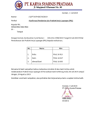 Saya akan memberikan contoh dari surat pribadi dalam bahasa jawa atau biasa dikenal dengan layang pribadicontoh layang pribadi kanggo wong contoh surat balasan izin penelitian dari perusahaan2. Surat Balasan Kkn