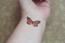 Monarch Butterfly Tattoo Temporary Set Of Three Monarch Butterfly Tattoo Butterfly Tattoo Butterfly Wrist Tattoo