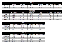 under armour t shirt size guide