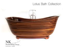 wood bathtubs wooden bath sculpture
