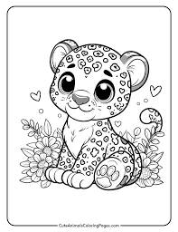 coloring page jaguar