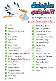Çok yakında dünya evine gireceksiniz. Yeni Dogan Bebek Alisverisi Ve Anne Ve Bebek Icin Ihtiyac Listesi