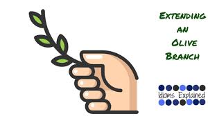 Extend An Olive Branch Olive Branch English Idioms Branch