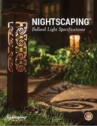 Product Catalogs And Specs Nightscaping Usa Bollard Lighting Landscape Lighting Low Voltage Outdoor Lighting