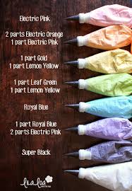 How to make orange food coloring with food coloring? How To Make Perfect Pastel Icing Every Time