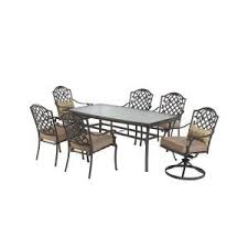 Martha Stewart Living Augusta Collection Dining Set 7 Piece 2 11 801 Dset A Patio Furniture Dining Set Outdoor Furniture Sets Patio Dining Chairs