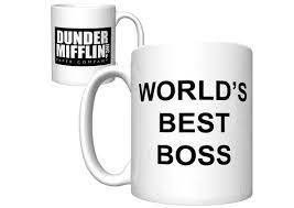 World's Best Boss Coffee Mug the Office Dunder Mifflin - Etsy