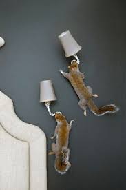 Atelier Randall Squirrel Wall Light Taxidermy Wall Lights Squirrel