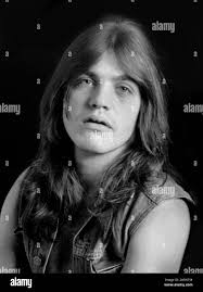 Malcolm young Black and White Stock Photos & Images