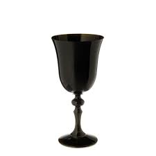 Verre Noir 22 Cl Verre Noir Verre A Pied Verre