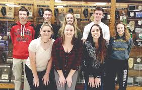 Seniors at the head of the class