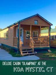 Koa Camping Cabins At The Mystic Koa Cabin Camping Best Campgrounds New England Road Trip