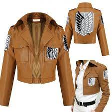 Be the first to review this product. Attack On Titan Shingeki No Kyojin Leather Jacket Anime Jacket Anime Inspired Outfits Cosplay Outfits