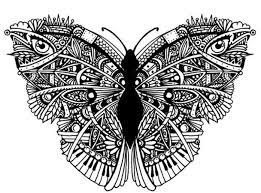 bleeken image de papillon art d insecte coloriage zen bracelet manchette au point croix