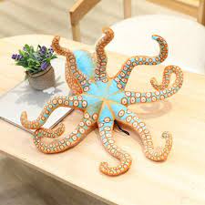 Realistic Giant Octopus Stuffed Animal Big Plush Toy In 2021 Octopus Plush Octopus Stuffed Animal Realistic Gift