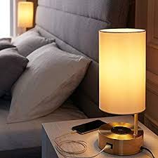 Lampression Table Lamp With Wireless Charger And Usb Charging Port For Bedroom Living Room Modern Beds In 2020 Table Lamps For Bedroom Table Lamp Bedside Lamp Modern