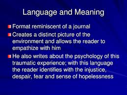 One who is addicted to indulging, narrating, or recording. Ppt A Man S Search For Meaning Powerpoint Presentation Free Download Id 6951756