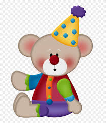 You can give it as a toy or as a souvenir. Birthday Clown Clip Art Maria Jose Album Clowns Birthday Clip Art Teddy Bear Hd Png Download 671x894 5144880 Pngfind