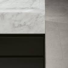 Both acrylic and laminate worktops are completely waterproof and easy to clean. Convivium Built In Table Products Arclinea
