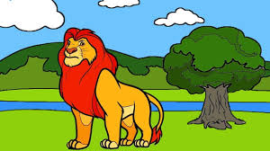 Drawing The Lion King Draw Colour For Kids King Drawing Lion King Drawings Coloring For Kids