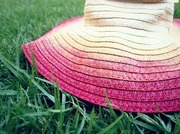 Diy Ombre Straw Hat