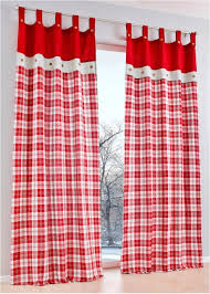 Самые новые твиты от roter vorhang (@roter_vorhang): Winterlicher Vorhang Mit Schonem Karomuster Rot Schlaufen