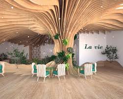 Parametric Interior Design Interior Architecture Design Tree Interior 3d Interior Design