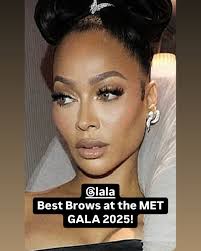 THANK YOU QUEEN @lala FOR ALL THE LOVE AND TO MY COLLEAGUES/ PEERS FOR  SHOWING ME LOVE DURING THE MET GALA EVENT 2025. BROWS BY ME @armond_style  @armondhambrick_creative ALWAYS SUCH AN HONOR