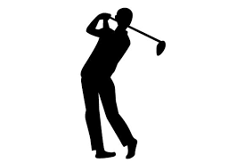Download Man Golfer Silhouette Svg Cut File By Creative Fabrica Crafts Creative Fabrica PSD Mockup Templates