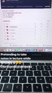 Bryson dechambeau looks to be focused on his golf game and not his dating life as the golfer. Bryson Dechambeau S Girlfriend In Cute Insta Post As He Sets Pace In Masters Daily Star