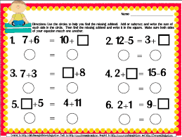 Balance The Equation Freebie 1st Grade Math First Grade Math Equations