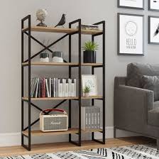 Un choix unique de étagère industrielle disponible dans notre magasin. Yurupa Meuble De Rangement Livres Deco Etagere De Livre Avec Cadre Metallique Pour Salon Bibliotheque Style Industriel Vintage Vg2 Cdiscount Maison