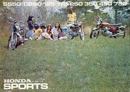1970 honda cb750four k0 range brochure japan 01 パンフレット