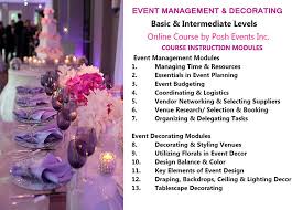 Our clients need not worry about by managing the reputed weddings with utmost skills and efficiency, we are redefining the wedding event sector. Event Management Decorating Online Course Event Planning